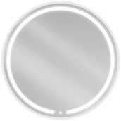 Lustra - Mexen Rose lustro łazienkowe podświetlane, okrągłe 90 cm, LED 6000K, antypara - 9810-090-090-611-00 - miniaturka - grafika 1