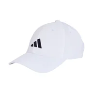 Czapki i chusty sportowe męskie - Czapka z daszkiem adidas New Logo Embroidered Baseball biała JN6590 Młodzieżowa - miniaturka - grafika 1