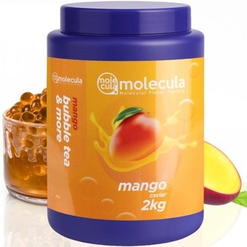 Kulki do Bubble Tea Molekularny Kawior Molecula Mango 2 kg