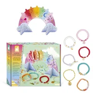 Biżuteria dla dzieci - Zestaw do tworzenia biżuterii ze stojakiem Janod - Bransoletki 7+ - miniaturka - grafika 1