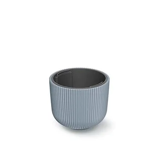 DONICA DONICZKA MILLY JASNO SZARY +WKŁAD Ø24cm - Donice - miniaturka - grafika 1