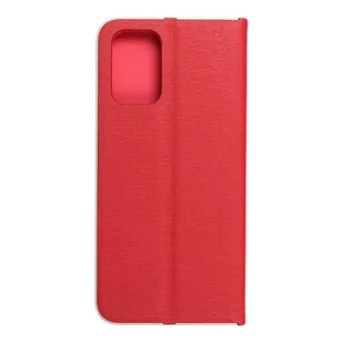 Forcell Kabura LUNA Book Gold do XIAOMI Redmi Note 10 / 10S czerwony - Etui i futerały do telefonów - miniaturka - grafika 1