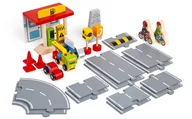 Kolejki i akcesoria - Zestaw dodatków do rozbudowy jezdni Bigjigs Toys - miniaturka - grafika 1
