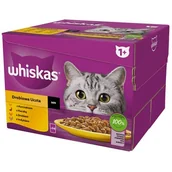 Mokra karma dla kotów - Karma dla kota WHISKAS Drobiowa Uczta Mix Smaków (24 x 85 g) - miniaturka - grafika 1