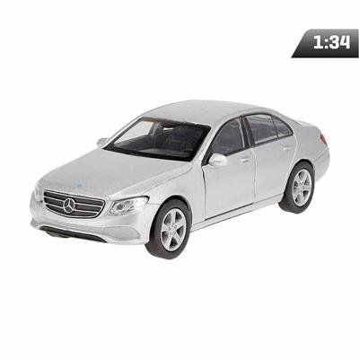 Autko model 1:34 Mercedes-Benz E-Class 2016 srebrn