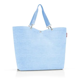Torba shopper xl, twist powder blue RZU4119 - Torby i wózki na zakupy - miniaturka - grafika 1