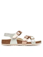 Buty dla dziewczynek - Birkenstock Sandały Kumba 1029444 S Kolorowy - miniaturka - grafika 1