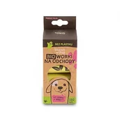 Woreczki na psie odchody - STARCHBAG Biodegradowalne woreczki na odchody 8x15 szt zielone) - miniaturka - grafika 1