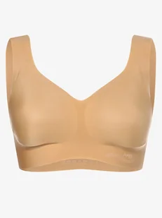 sloggi - Biustonosz damski ZERO Feel z wypełnieniem, beżowy - Biustonosze - miniaturka - grafika 1