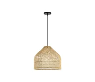 Lampy sufitowe - Immax 08264L - Żyrandol na lince PELO 1xE27/40W/230V śr. 40 cm rattan - miniaturka - grafika 1