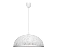 Lampy sufitowe - Żyrandol na lince CIRCLE 1xE27/60W/230V biały - miniaturka - grafika 1