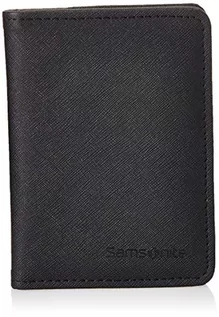 Portfele - Samsonite Okładka na paszport RFID, Czarny, Jeden rozmiar, Portfel na paszport RFID - grafika 1