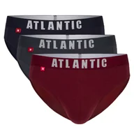 Majtki męskie - 3-pack slipy męskie sport 3mp-094 atlantic-l - miniaturka - grafika 1