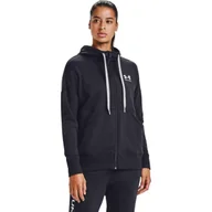 Bluzy sportowe damskie - Bluza damska Under Armour Rival Fleece FZ Hoodie - miniaturka - grafika 1