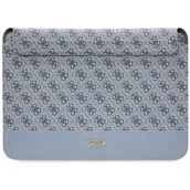 Plecaki - Guess Sleeve GUCS14PS4SGB 14" niebieski/ blue 4G Stripe Metal Logo - miniaturka - grafika 1