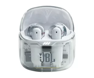 JBL Tune Flex Ghost białe - Słuchawki - miniaturka - grafika 3