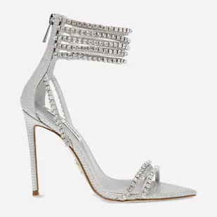 Damskie sandały Steve Madden Bonjour Sandal SM11002586-751 39 24.6 cm Srebrne (8720857110746) - Sandały damskie - miniaturka - grafika 1