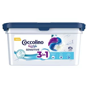 Coccolino kapsułki Do Prania Sensitive 28 szt. - Środki do prania - miniaturka - grafika 1