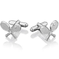 Spinki do mankietów i krawatów - Spinki do mankietów X2 Tenis - miniaturka - grafika 1