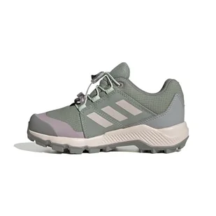 adidas Uniseks - dzieci Terrex GORE-TEX Hiking Shoes Kids, Silver Green/Linen Green/Preloved Fig, 39 1/3 EU - Buty dla chłopców - miniaturka - grafika 1