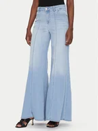 Spodnie damskie - Liu Jo Jeansy UA5162 DS800 Niebieski Regular Fit - miniaturka - grafika 1