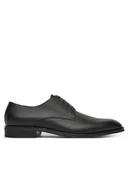 Półbuty męskie - BOSS Półbuty 50542414 001 Czarny - miniaturka - grafika 1