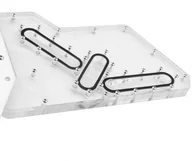 Chłodzenie wodne - Singularity Computers Spectre 2.0 Elite Kit Side Distro Plate - biały - miniaturka - grafika 1