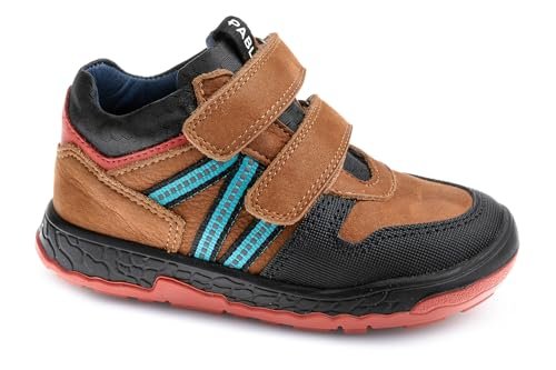 Pablosky Leader-tech buty dziecięce z zapięciem na zatrzask, Brązowy brązowy, 38 EU