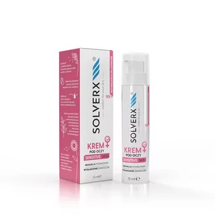 SOLVERX SOLVERX Sensitive Skin Krem pod oczy do cery wrażliwej 15ml - Kosmetyki pod oczy - miniaturka - grafika 1