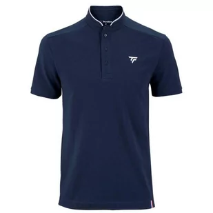 Koszulka tenisowa męska z krótkim rękawem Tecnifibre Polo Pique - Tenis ziemny - miniaturka - grafika 1