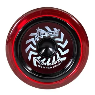 YoYoFactory Jojo profesjonalne Arrow czerwone 4260243451489 - Zabawki interaktywne dla dzieci - miniaturka - grafika 1