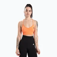 Bielizna sportowa damska - Biustonosz treningowy Gorilla Wear Olivia Sports Bra orange WYSYŁKA W 24H 30 DNI NA ZWROT - miniaturka - grafika 1