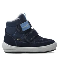 Buty dla chłopców - Śniegowce Superfit GORE-TEX 1-009314-8000 S Granatowy - miniaturka - grafika 1
