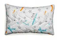 Kołdry i poduszki dla dzieci - PODUSZKA 70x90 DLA DZIECKA ANTYALERGICZNA GRUBA ZAMEK SAMOLOTY - miniaturka - grafika 1