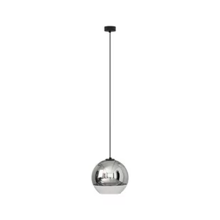 Nowodvorski Nowoczesna lampa wisząca GLOBE PLUS M I metalizowane klosze srebrny 7606 - Lampy sufitowe - miniaturka - grafika 1