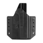 Odzież taktyczna i umundurowanie - DOUBLETAP GEAR - Kabura Kydex zewnętrzna OWB do Glock 17- Czarna - miniaturka - grafika 1