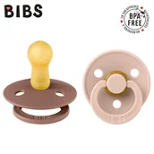 Smoczki uspokajające - Bibs Colour 2-Pack Woodchuck & Blush M Smoczek Uspokajający Kauczuk Hevea - miniaturka - grafika 1