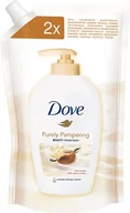 Mydła - Dove UNILEVER Shea Butter with Warm Vanilla Mydło w płynie-zapas 500ml - miniaturka - grafika 1