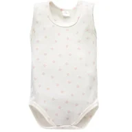 Body dla niemowląt - PINOKIO BODY ECRU KWIATY LOVELY DAY 86 - miniaturka - grafika 1
