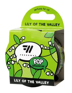 LILY OF THE VALLEY | FRESHWAY Pop Organican - Zapachy samochodowe - miniaturka - grafika 1
