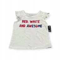 Koszulki dla dziewczynek - Koszulka dziewczęca Okie Dokie 12 miesięcy - miniaturka - grafika 1