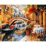 Malowanie po numerach - Ideyka Malowanie po numerach - Weneckie uliczki 40x50cm - miniaturka - grafika 1