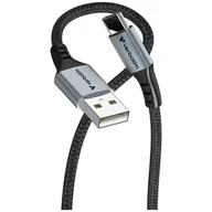 Kable USB - Kabel Verbatim Sync & Charge USB-A do USB-C QC 120cm czarny 31843 - miniaturka - grafika 1
