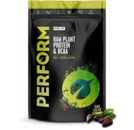 Produkty specjalne dla sportowców - Vivo Life Perform - Surowe wegańskie białko i BCAA, 988 g Smak: Raw kakao - miniaturka - grafika 1