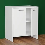 Szafki łazienkowe - Szafka łazienkowa komoda biała mat - miniaturka - grafika 1