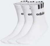 Skarpetki męskie - ADIDAS Skarpety MĘSKIE Długie Bawełna 3PAK 46-48 - miniaturka - grafika 1