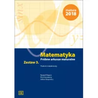 Podręczniki dla liceum - Świda Elżbieta, Kurczab Elżbieta, Kurczab Marcin Matematyka LO Próbne arkusze mat. z.3 ZR OE - miniaturka - grafika 1