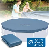 Pływanie - Intex Round Pool Cover 457 Cm. - miniaturka - grafika 1