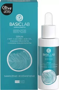 BASICLAB Kuracja przeciwzmarszczkowa Nawilżenie i rozświetlenie 30 ml - Kremy do twarzy - miniaturka - grafika 1