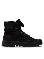 Botki damskie - Palladium Trapery Baggy 92353060M Czarny - miniaturka - grafika 1